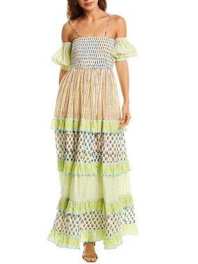 ASH & EDEN Savita Off-The-Shoulder Maxi Dress
